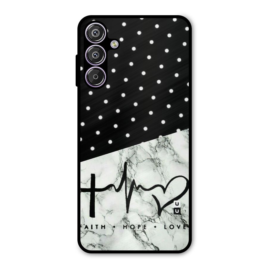 Faith Love Metal Back Case for Galaxy M15