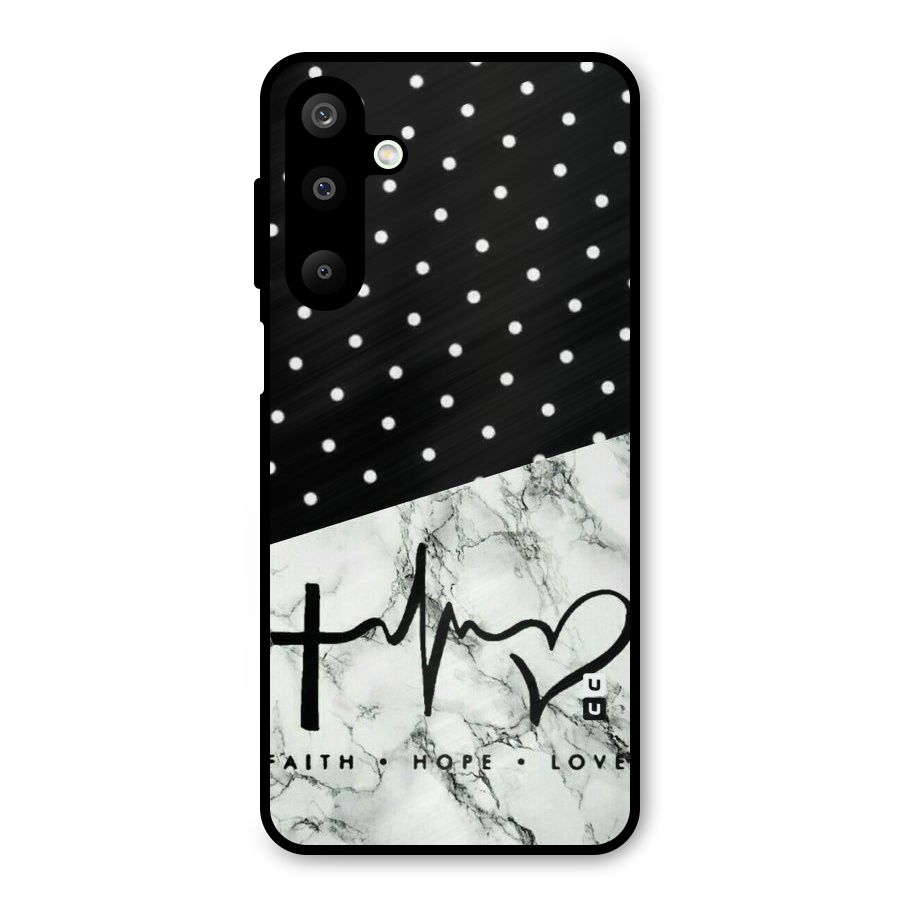 Faith Love Metal Back Case for Galaxy M16