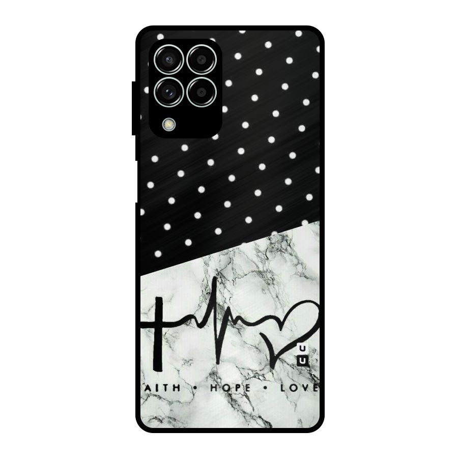 Faith Love Metal Back Case for Galaxy M33