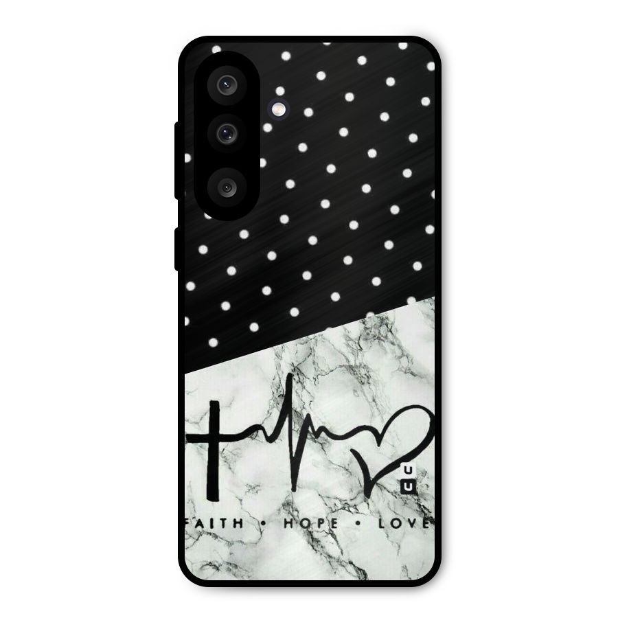 Faith Love Metal Back Case for Galaxy M56