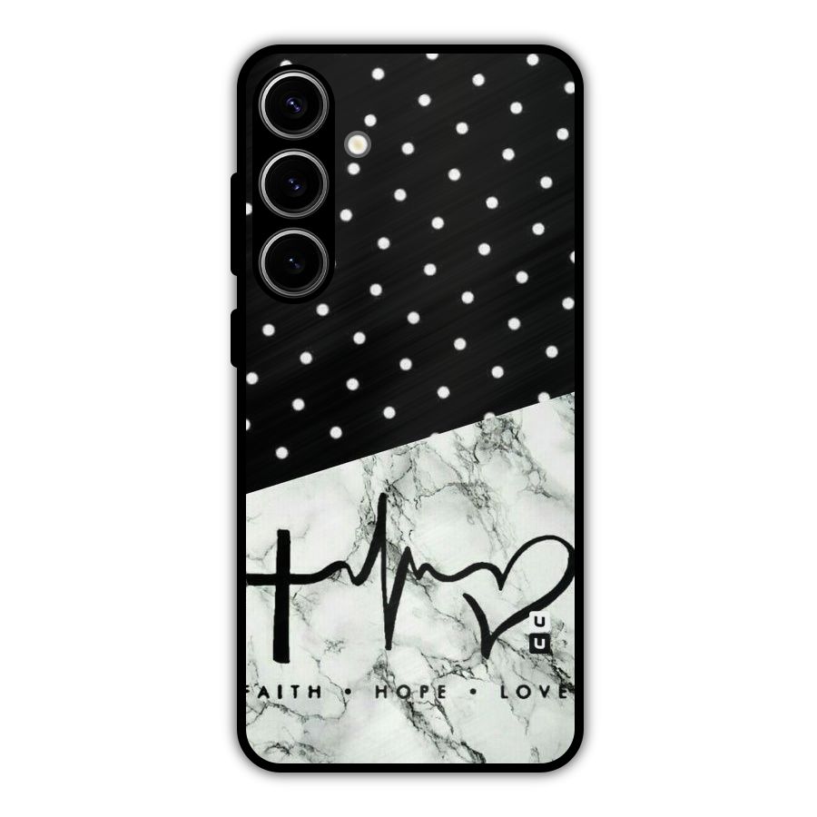 Faith Love Metal Back Case for Galaxy S24 Plus