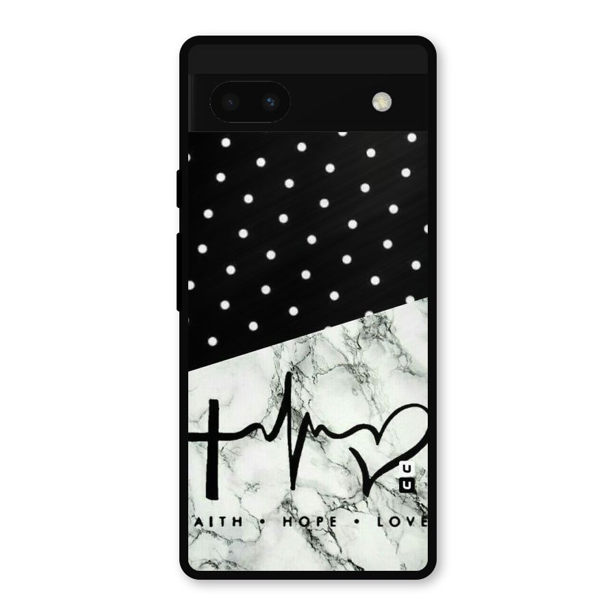 Faith Love Metal Back Case for Google Pixel 6a