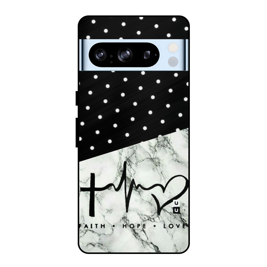 Faith Love Metal Back Case for Google Pixel 8 Pro