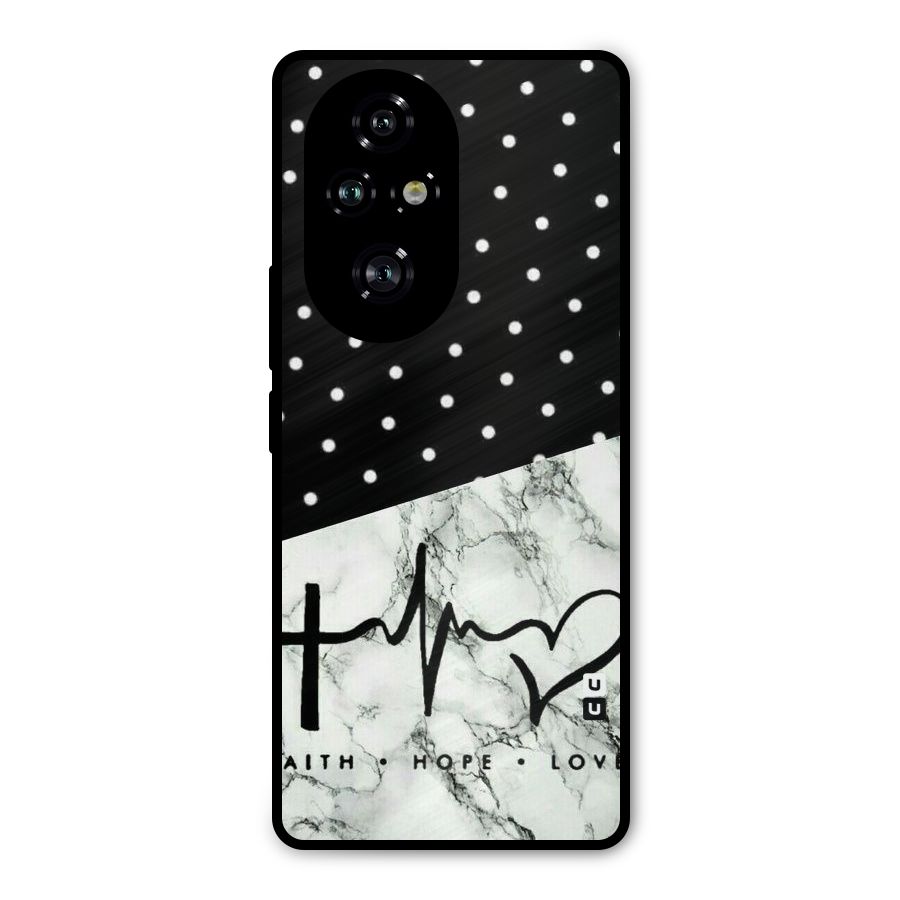 Faith Love Metal Back Case for Honor 200 Pro
