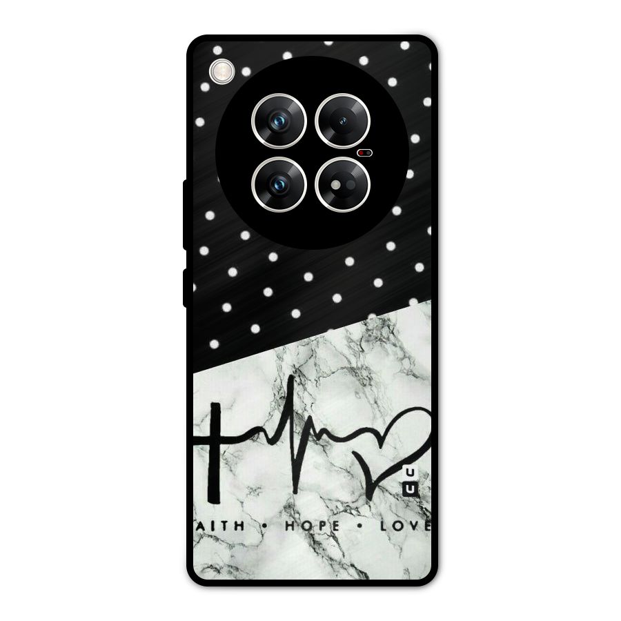 Faith Love Metal Back Case for Infinix Zero 40 5G