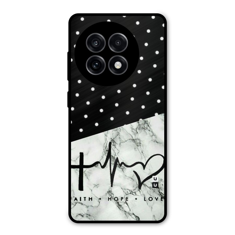 Faith Love Metal Back Case for OnePlus 13R