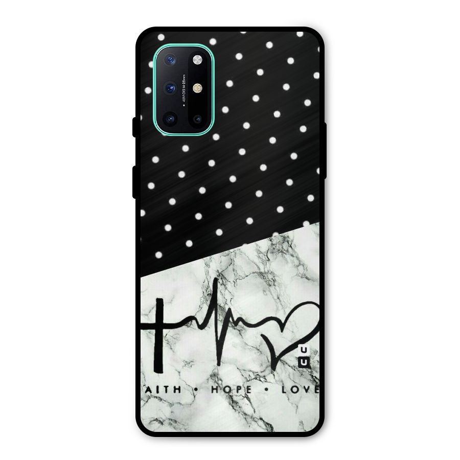 Faith Love Metal Back Case for OnePlus 8T
