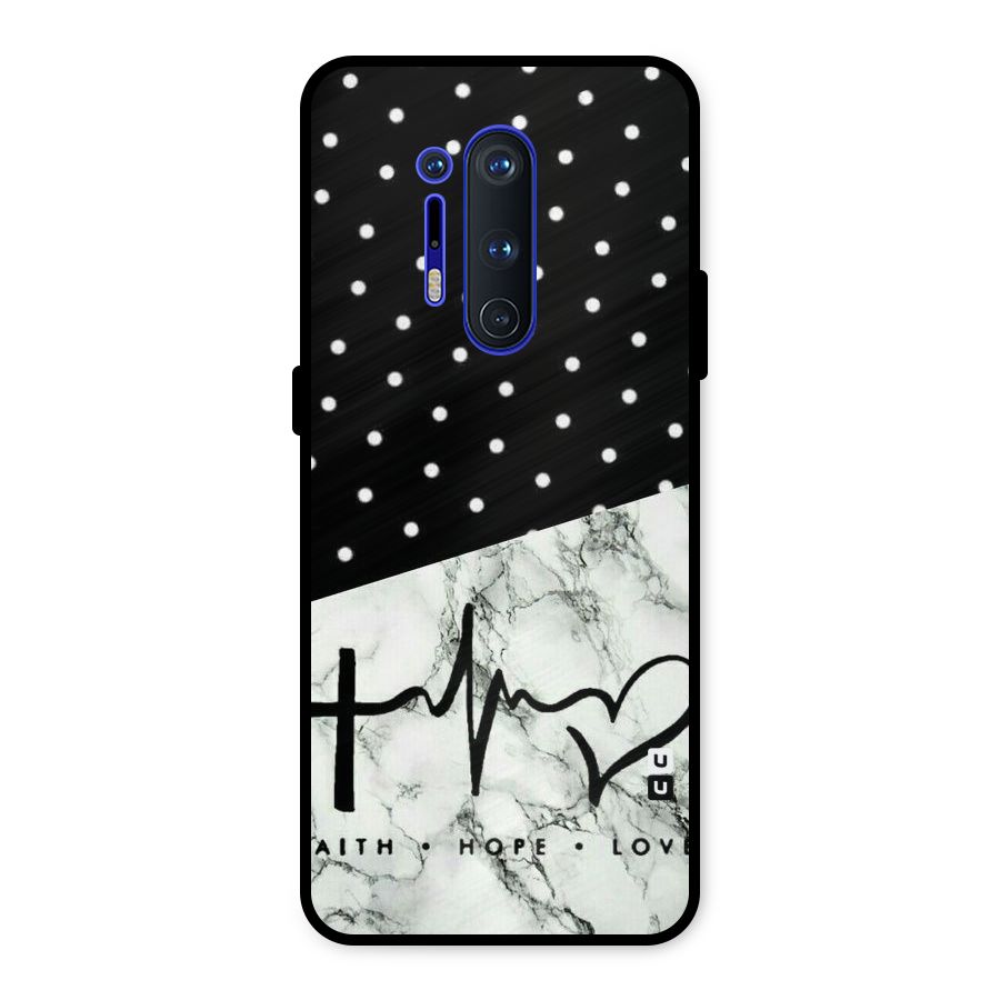 Faith Love Metal Back Case for OnePlus 8 Pro