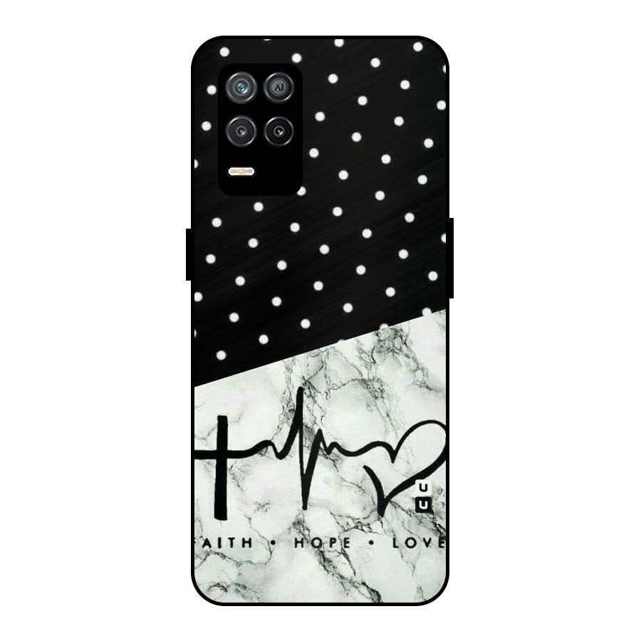 Faith Love Metal Back Case for Realme 8 5G