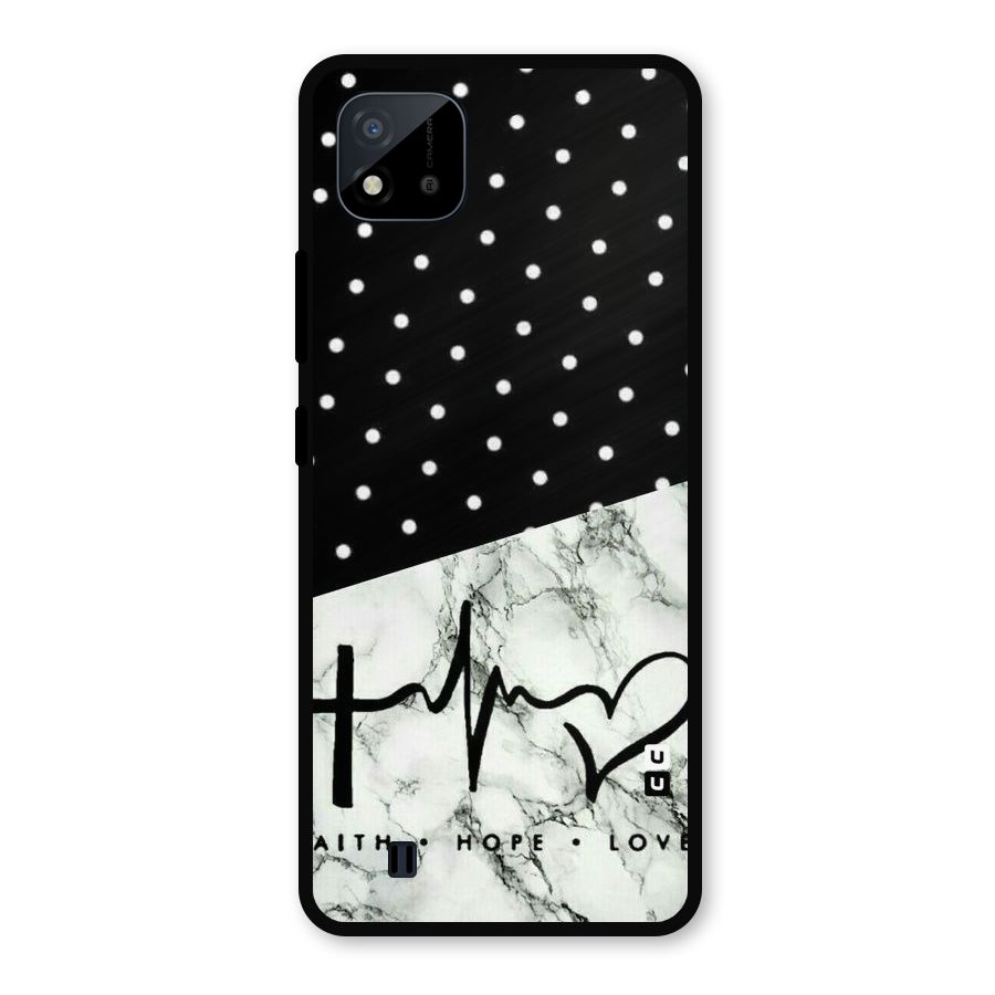 Faith Love Metal Back Case for Realme C11 2021