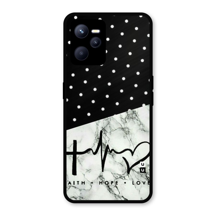 Faith Love Metal Back Case for Realme C35