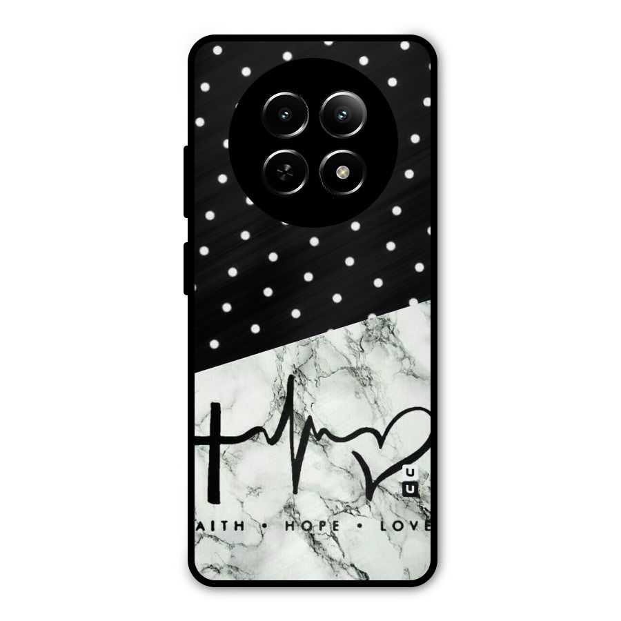 Faith Love Metal Back Case for Realme Narzo N65
