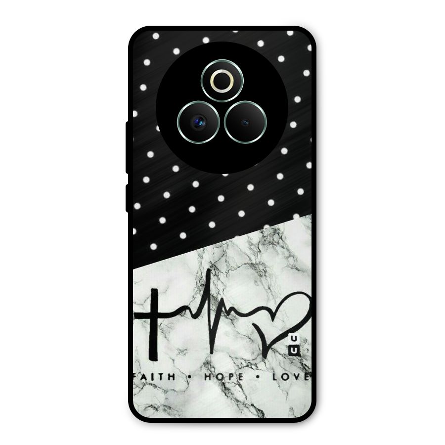 Faith Love Metal Back Case for Realme P3 Pro