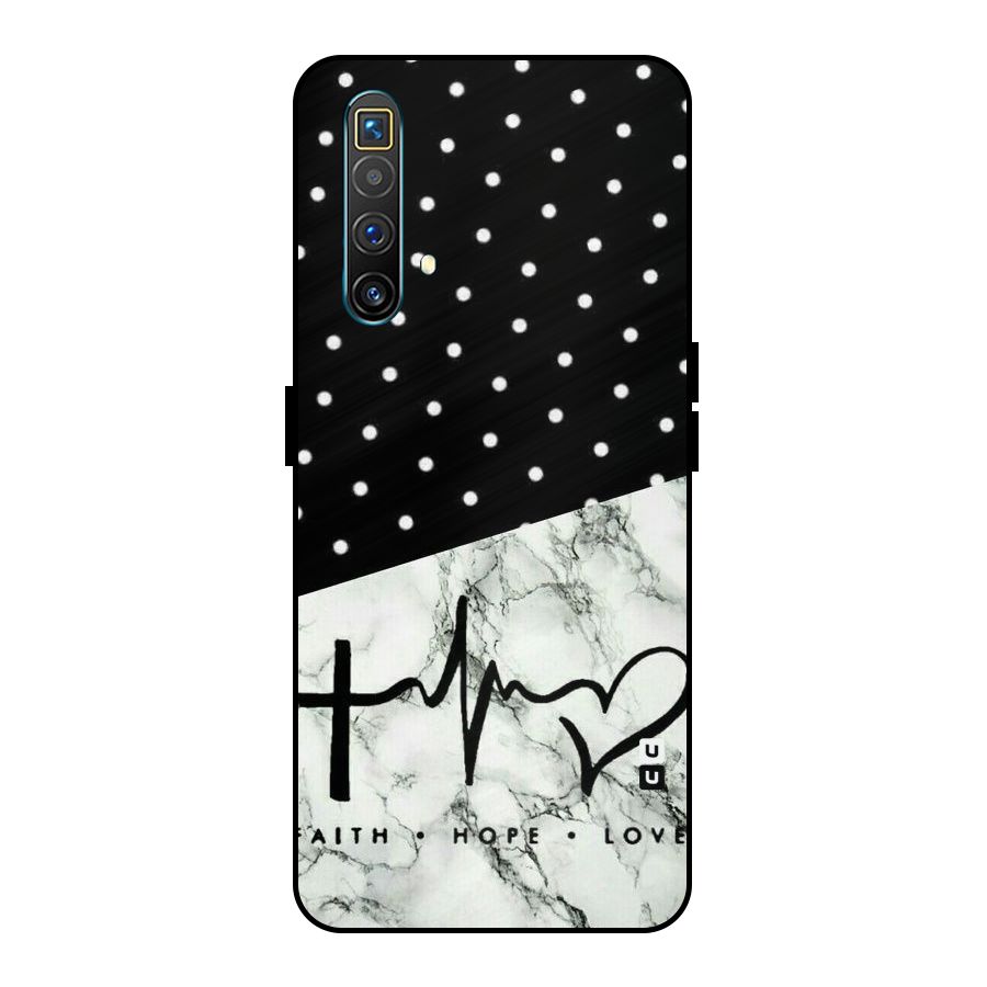 Faith Love Metal Back Case for Realme X3 SuperZoom