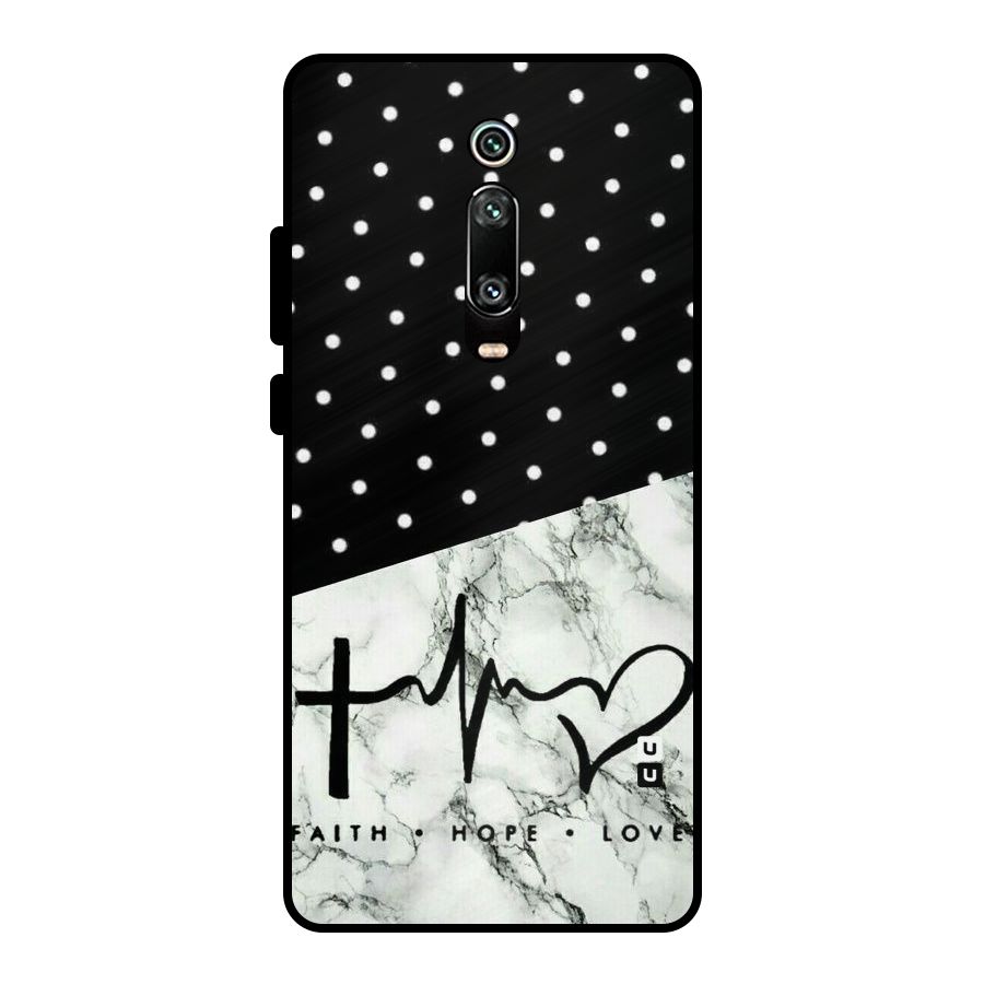 Faith Love Metal Back Case for Redmi K20 Pro