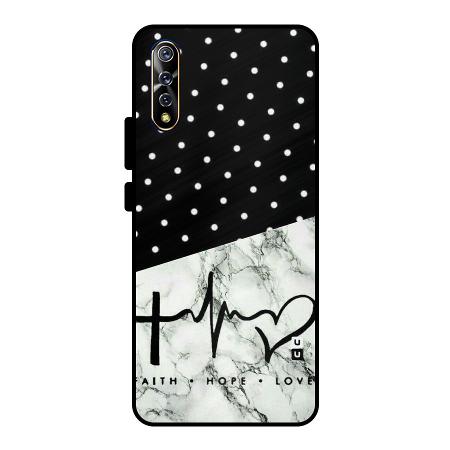 Faith Love Metal Back Case for Vivo S1