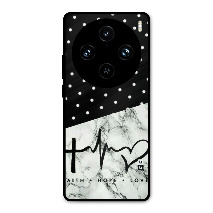 Faith Love Metal Back Case for Vivo X100 Pro
