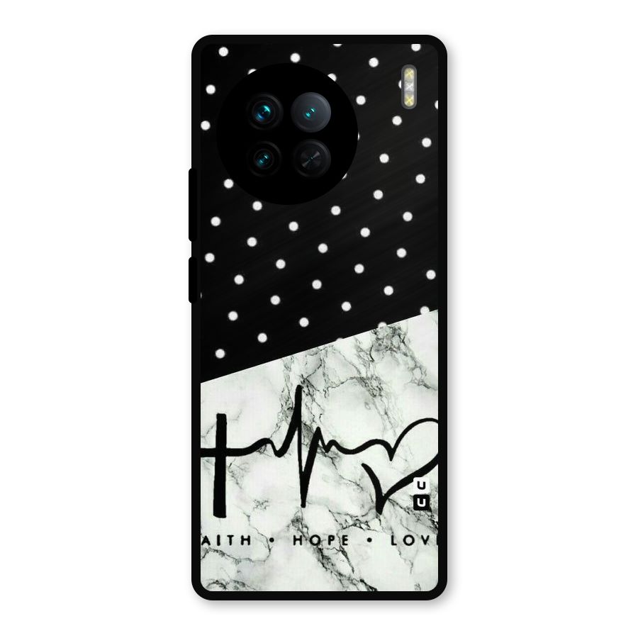 Faith Love Metal Back Case for Vivo X90