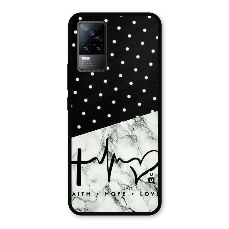 Faith Love Metal Back Case for Vivo Y73