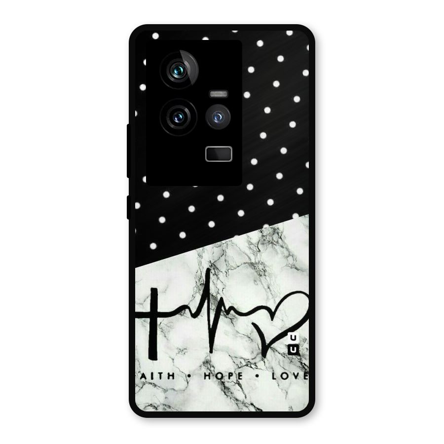 Faith Love Metal Back Case for iQOO 11 5G