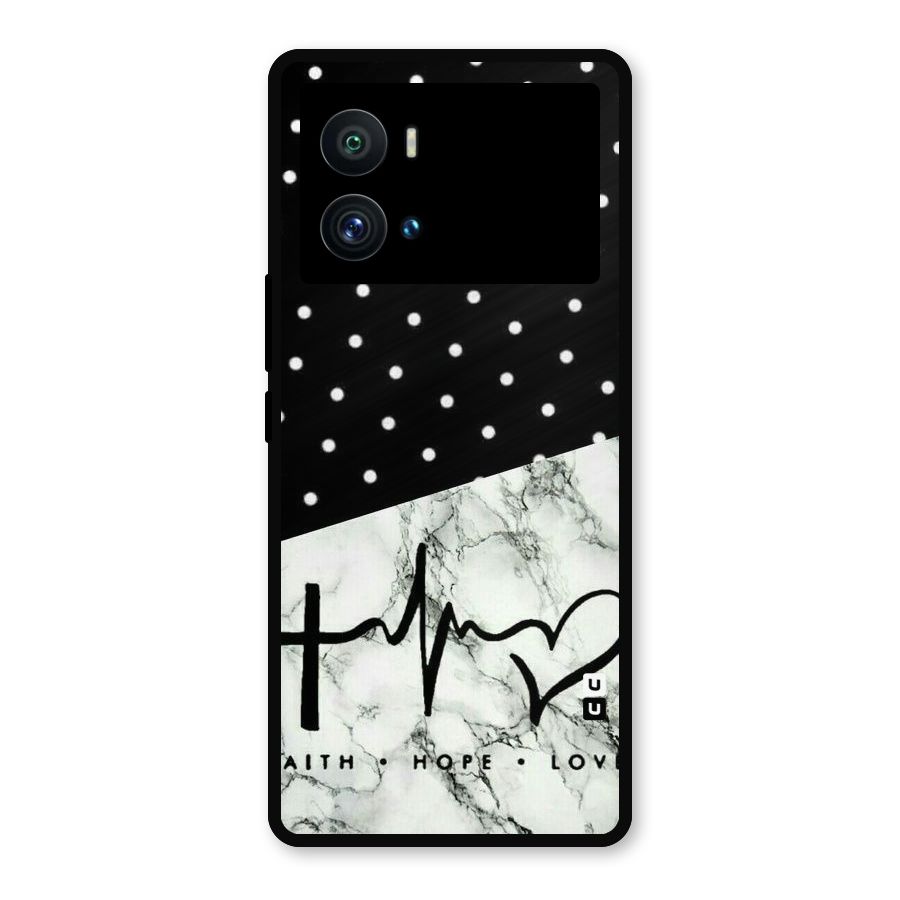 Faith Love Metal Back Case for iQOO 9 Pro