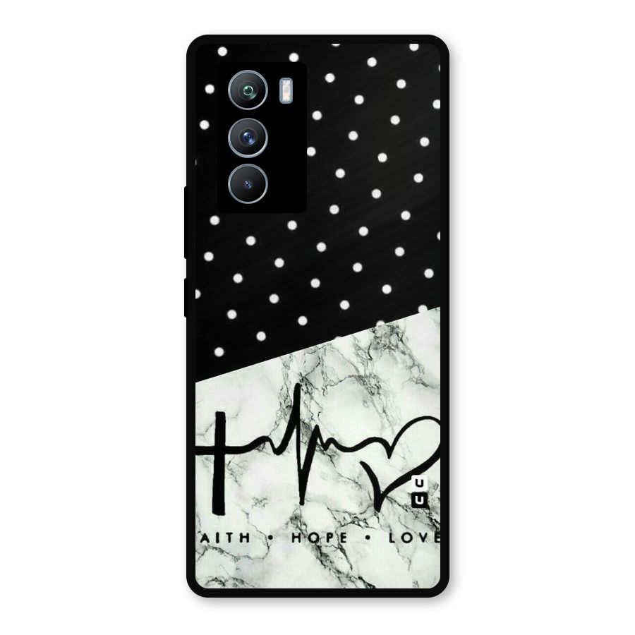 Faith Love Metal Back Case for iQOO 9 SE