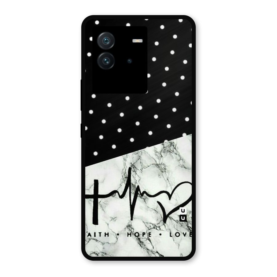 Faith Love Metal Back Case for iQOO Neo 6 5G