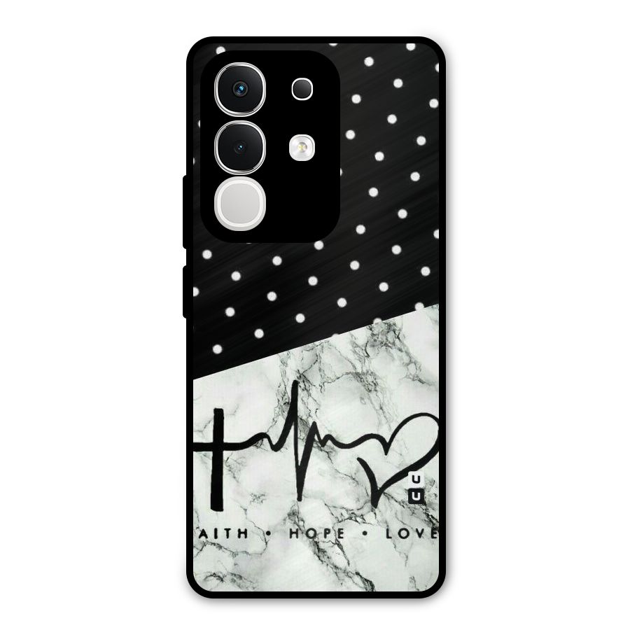 Faith Love Metal Back Case for iQOO Z10x