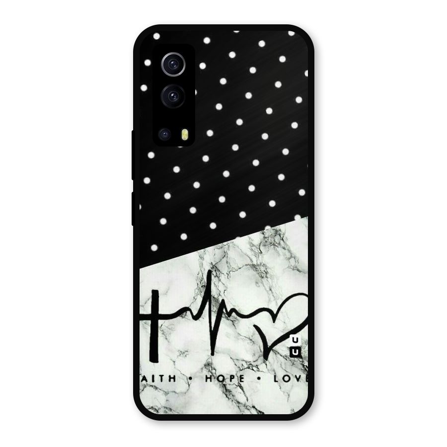 Faith Love Metal Back Case for iQOO Z3