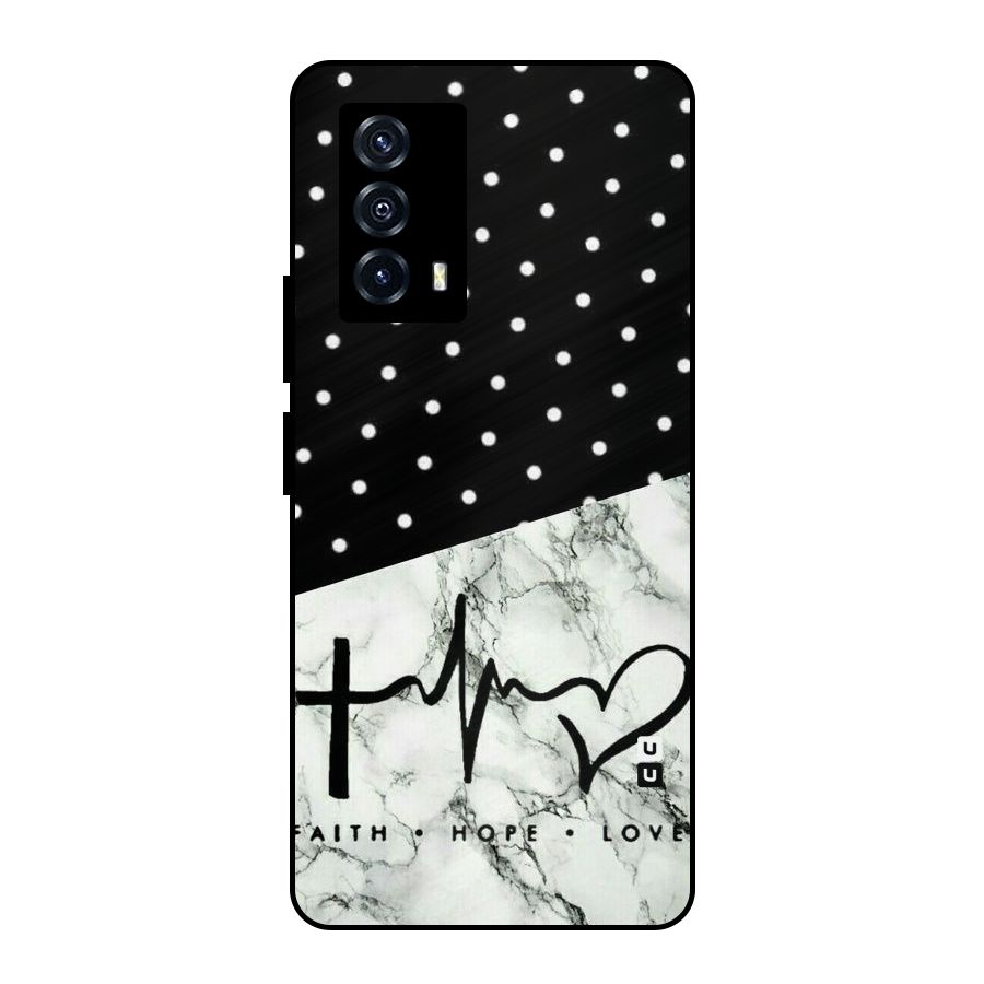 Faith Love Metal Back Case for iQOO Z5