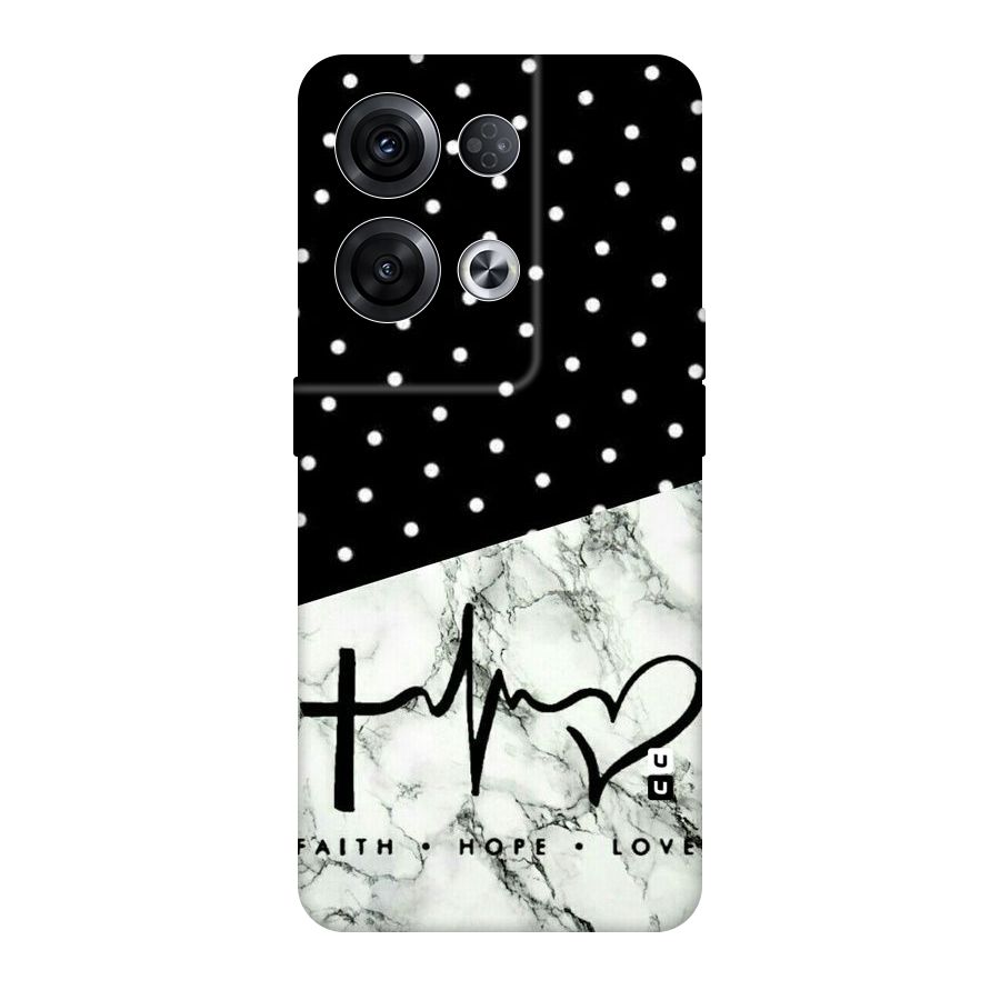 Faith Love Original Polycarbonate Back Case for Oppo Reno8 Pro 5G