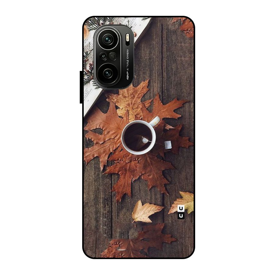 Fall Leaf Coffee Metal Back Case for Mi 11x