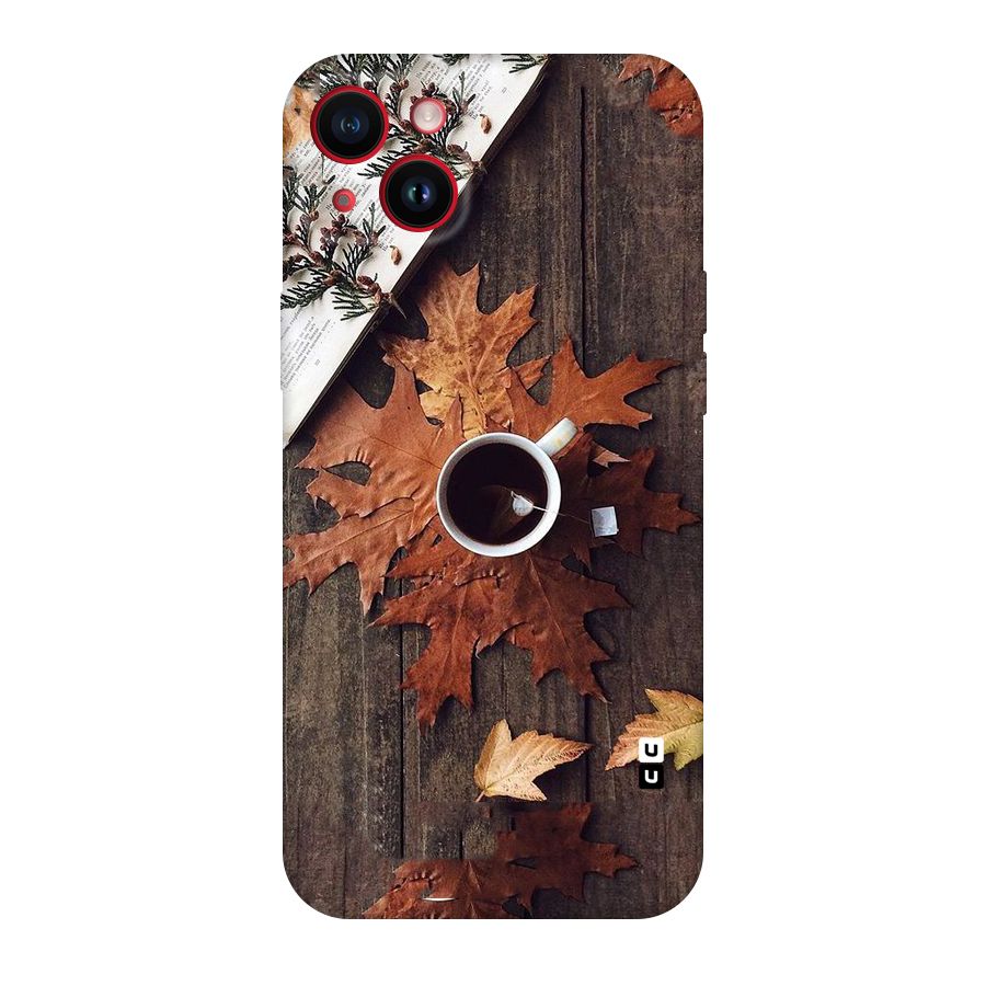 Fall Leaf Coffee Original Polycarbonate Back Case for iPhone 14 Plus