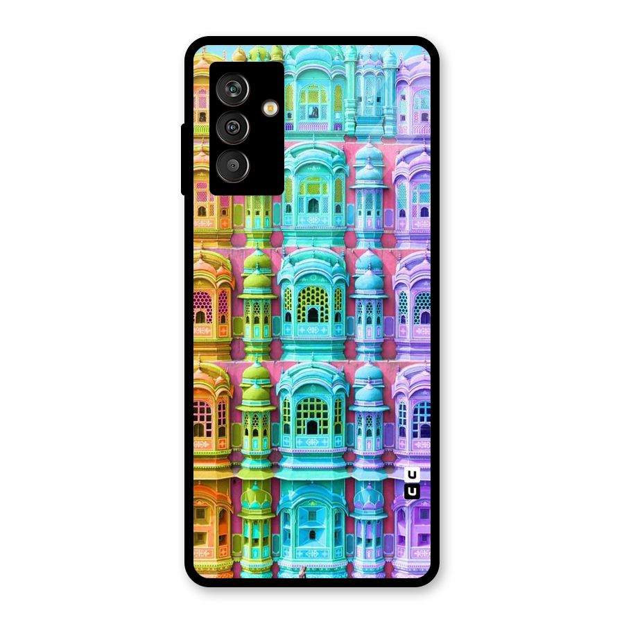 Fancy Architecture Glass Back Case for Galaxy M13