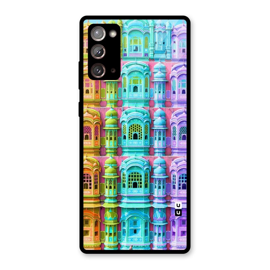 Fancy Architecture Glass Back Case for Galaxy Note 20