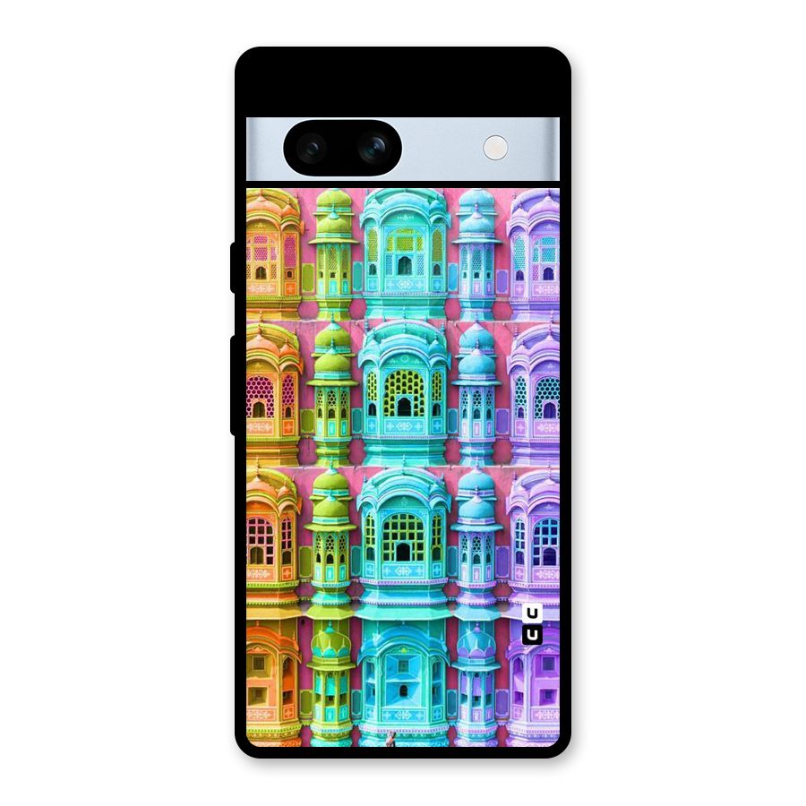 Fancy Architecture Glass Back Case for Google Pixel 7a