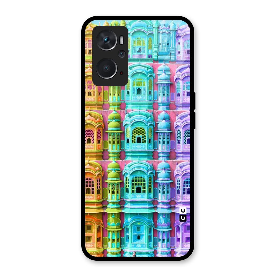 Fancy Architecture Glass Back Case for Oppo K10 4G