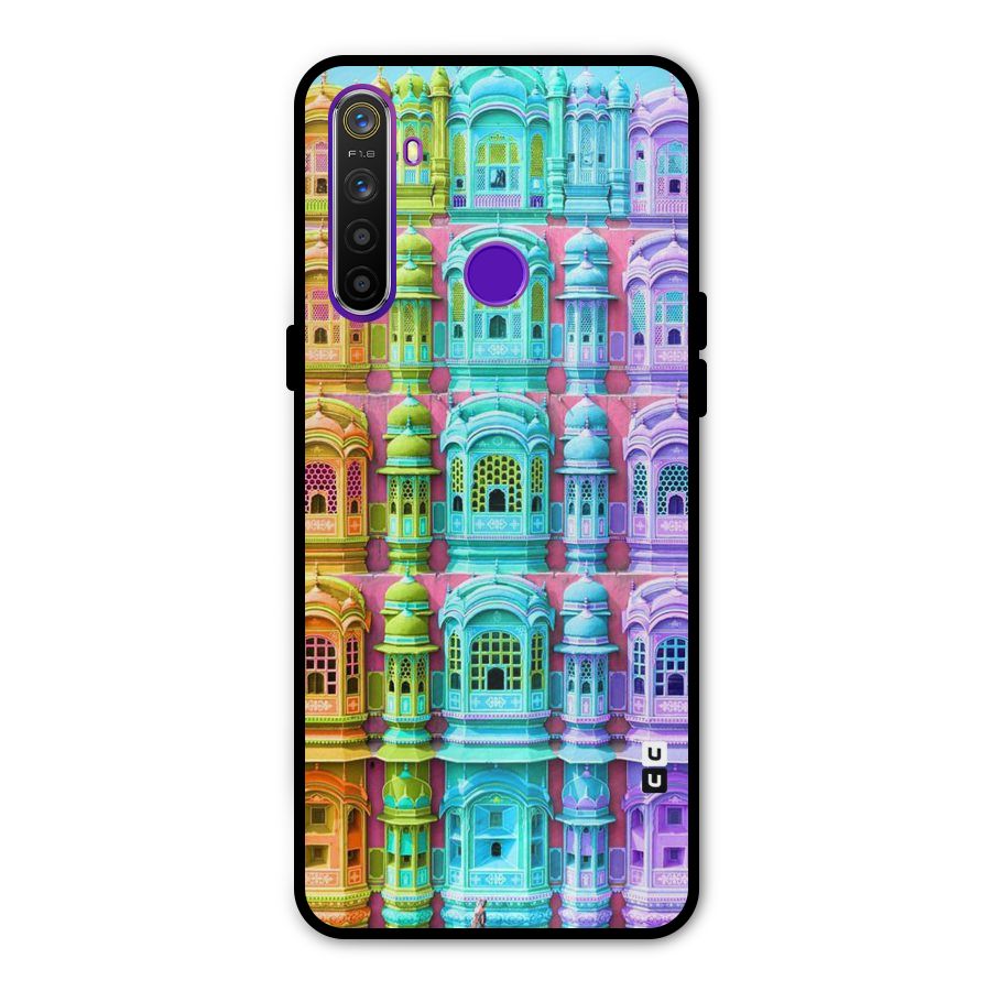 Fancy Architecture Glass Back Case for Realme 5s
