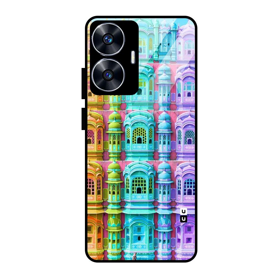 Fancy Architecture Glass Back Case for Realme Narzo N55