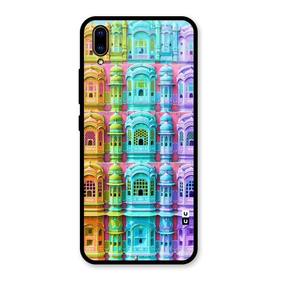 Fancy Architecture Glass Back Case for Vivo V11 Pro
