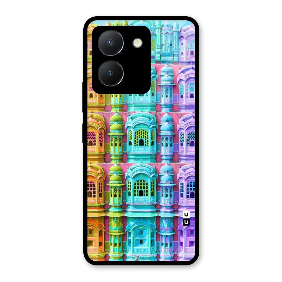 Fancy Architecture Glass Back Case for Vivo Y36