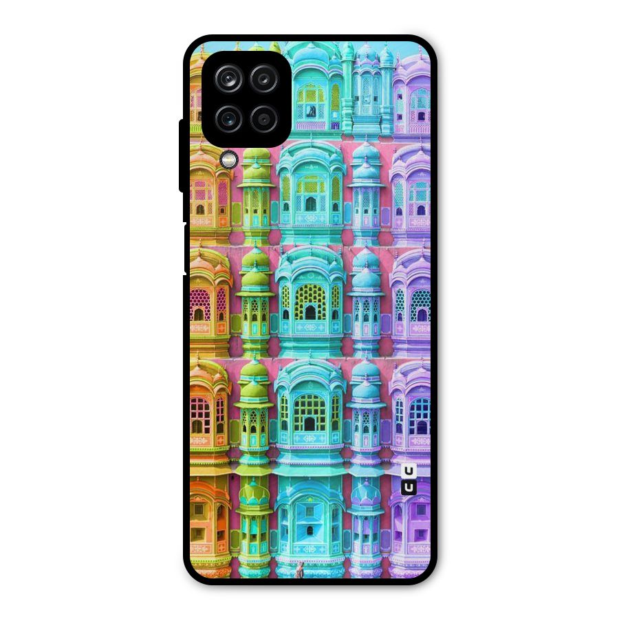 Fancy Architecture Metal Back Case for Galaxy A12