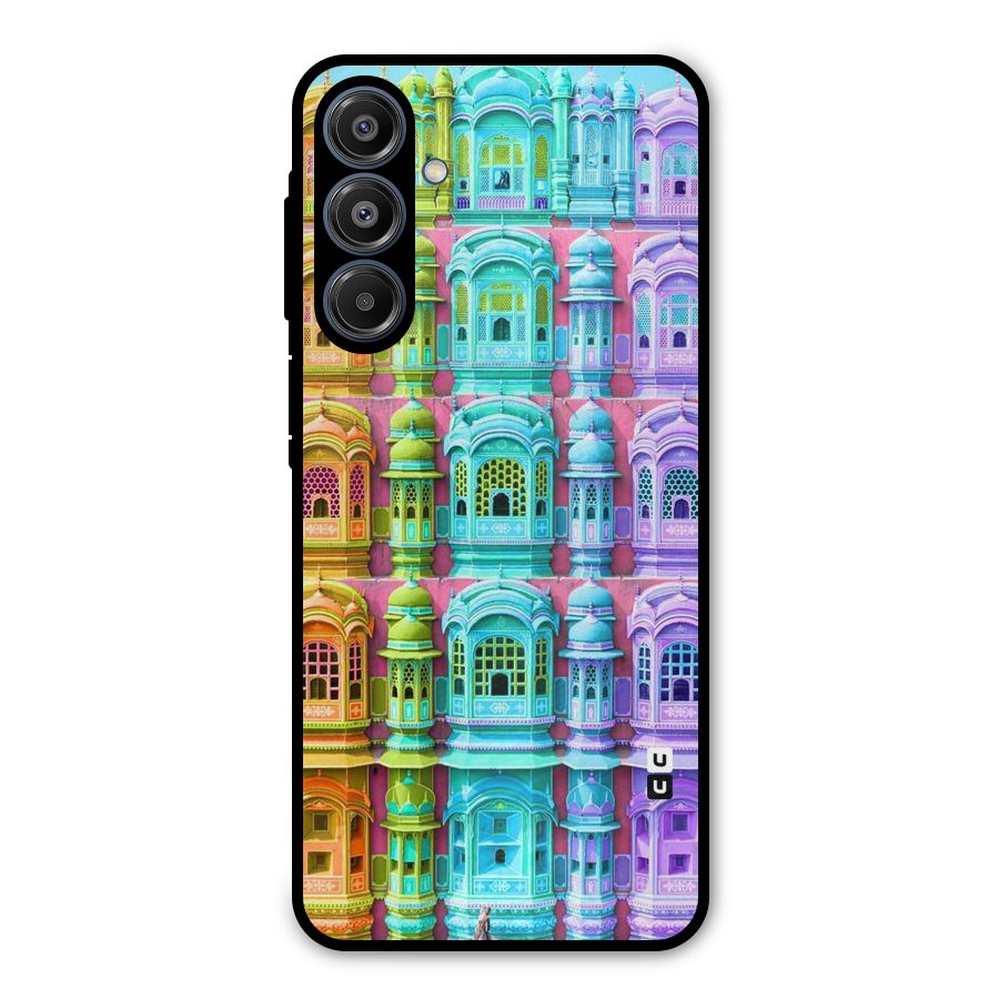 Fancy Architecture Metal Back Case for Galaxy A16 5G