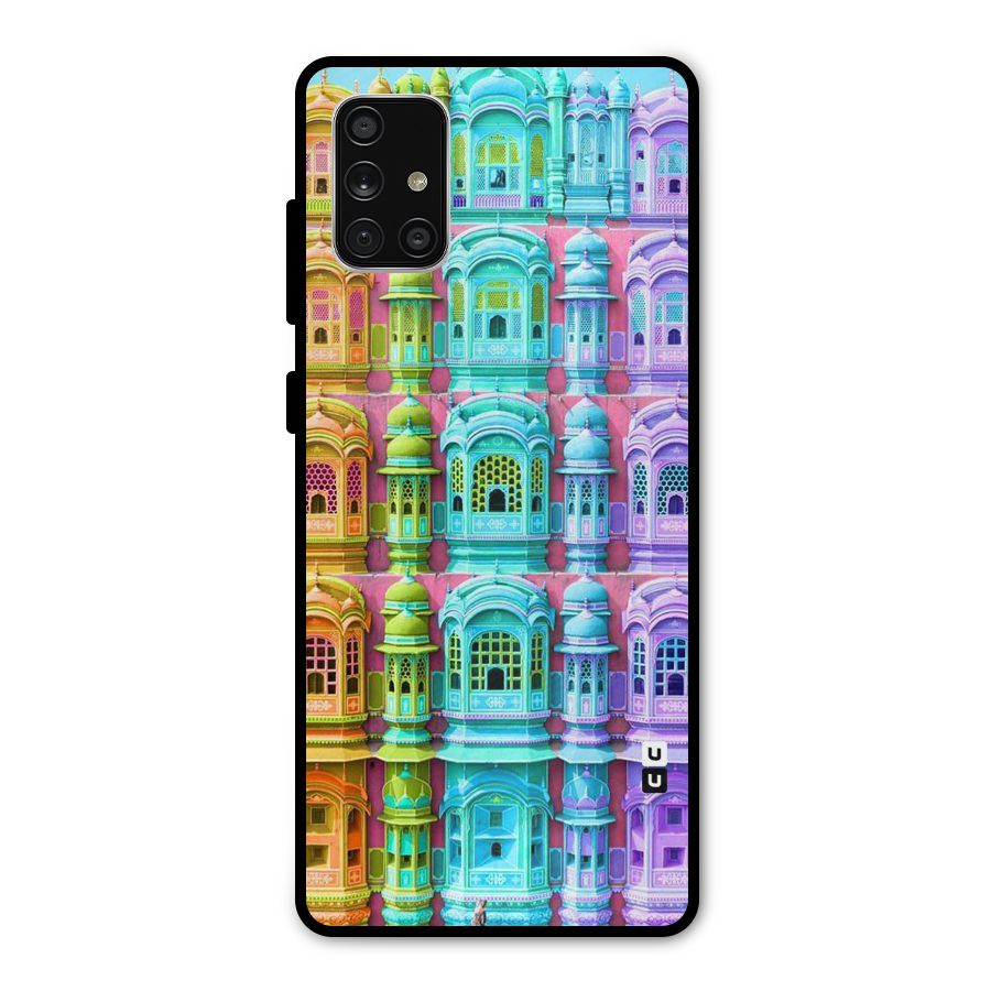 Fancy Architecture Metal Back Case for Galaxy A71