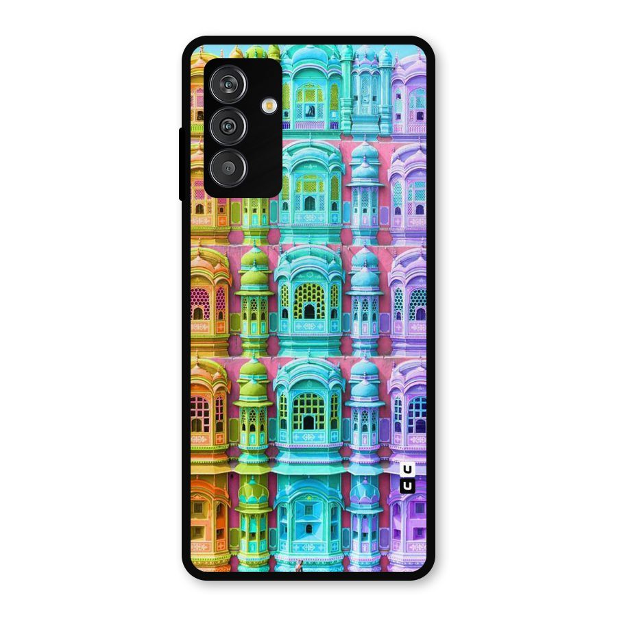 Fancy Architecture Metal Back Case for Galaxy F13