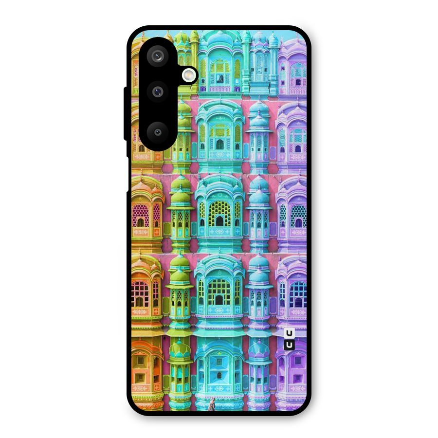 Fancy Architecture Metal Back Case for Galaxy M16