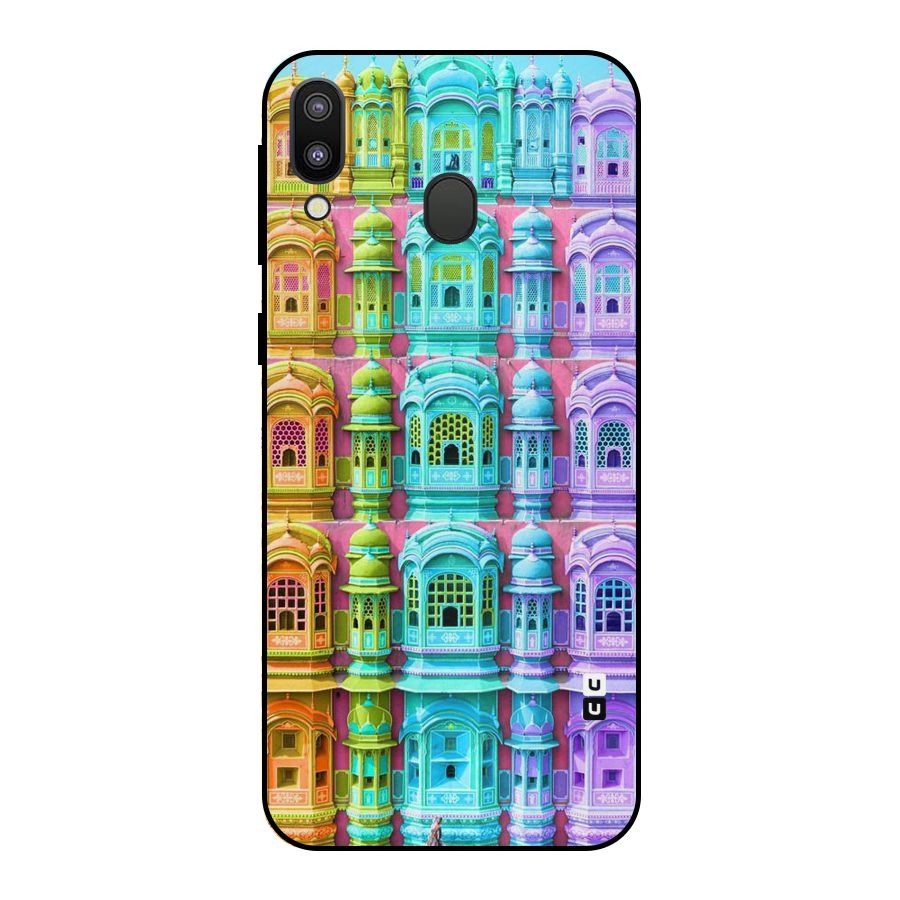 Fancy Architecture Metal Back Case for Galaxy M20