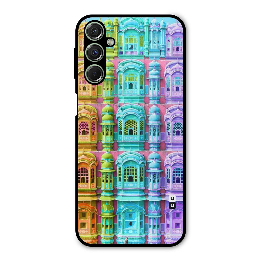 Fancy Architecture Metal Back Case for Galaxy M34