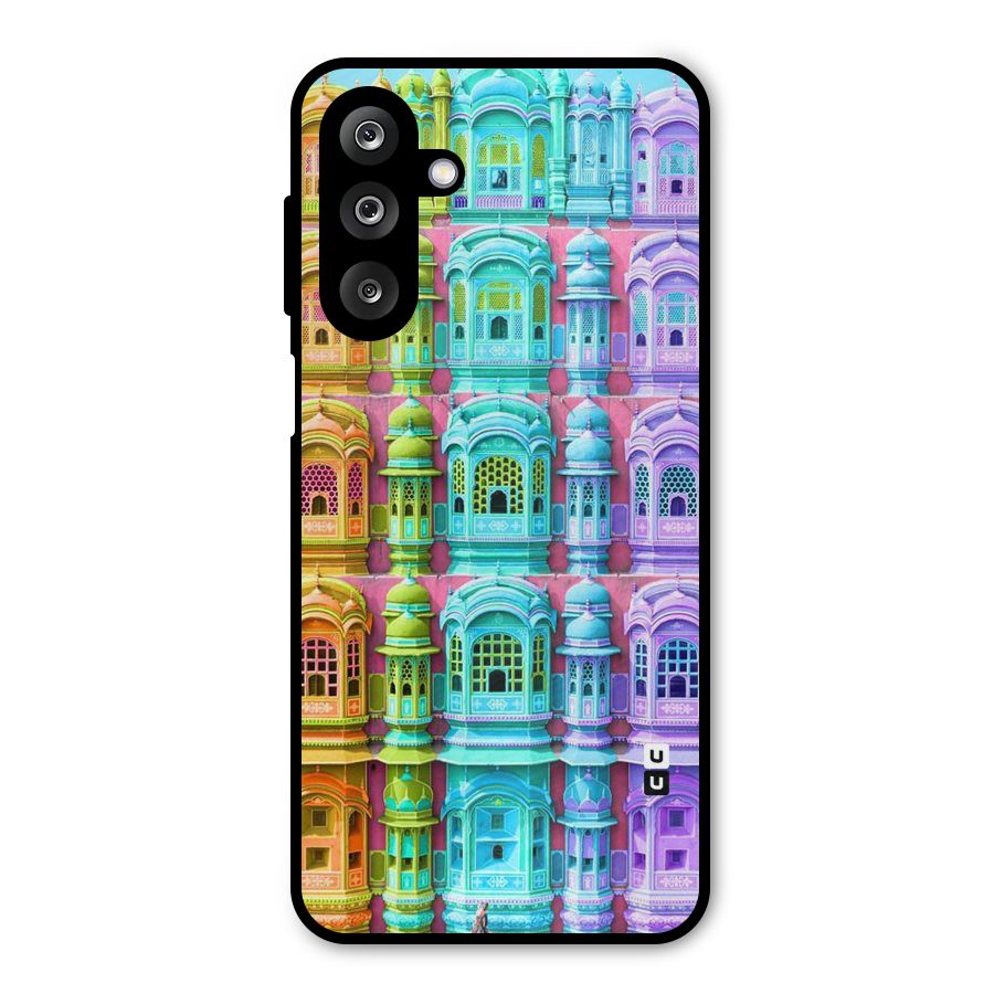Fancy Architecture Metal Back Case for Galaxy M36