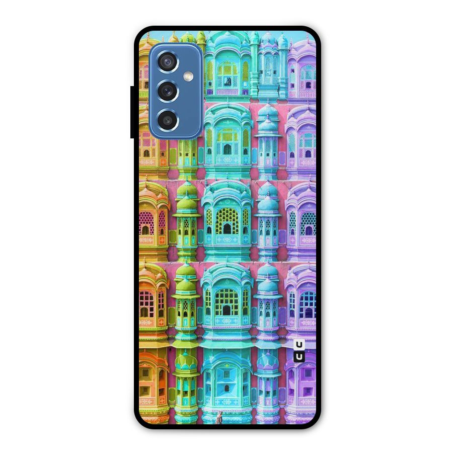 Fancy Architecture Metal Back Case for Galaxy M52 5G